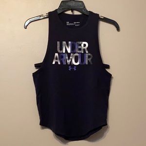 Under Armour Black Tank, Medium